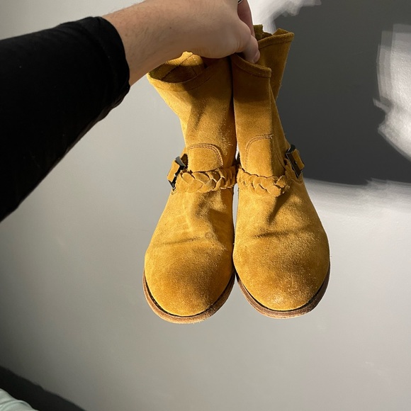 Blackstone Saddle Leather Braided Strap Women Boots Size EU 40 - Picture 7 of 7